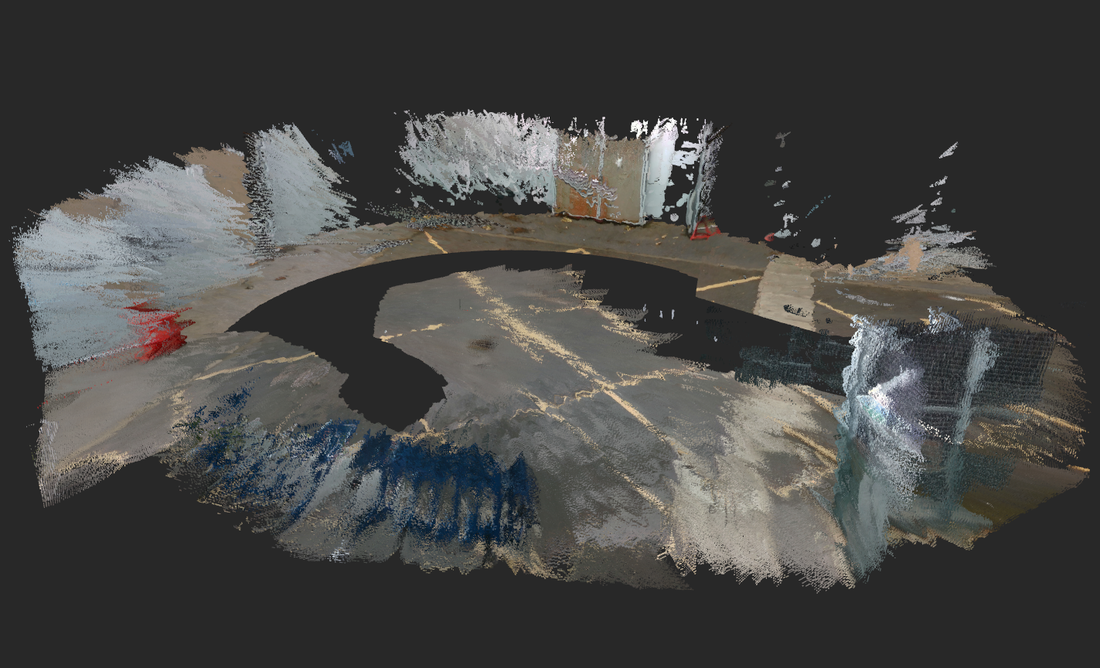 RTAB-Map 3D outdoor map